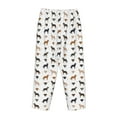 thumbnail image 5 of Goofa Labrador Retriever Dog Printed Soft Pajama Pants for Women, Wide Leg Comfy Casual Lounge Yoga Pants-Large, 5 of 9