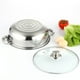 thumbnail image 4 of Olla de Alimentos Wdftyju Acero Inoxidable Multiusos 3 niveles, 4 of 9