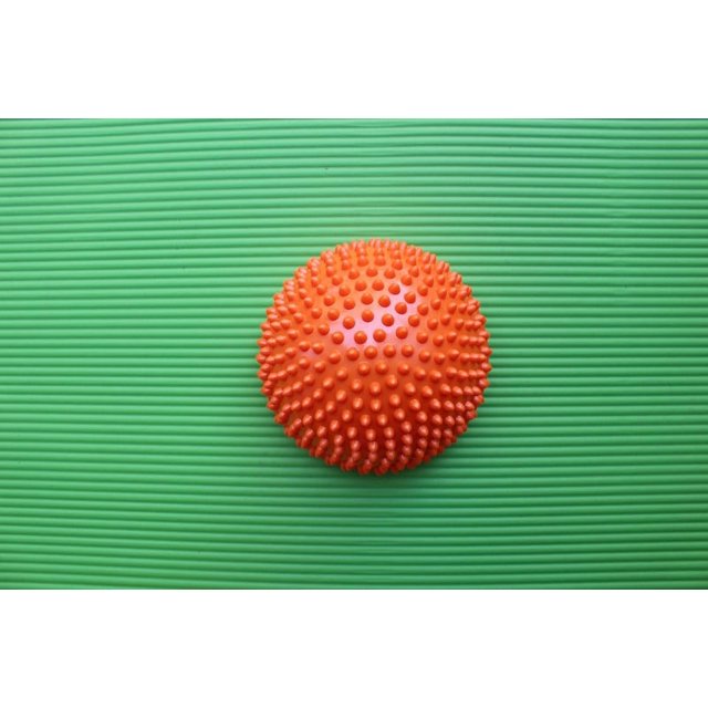 Equipo de entrenamiento sensorial para niños, tapete de masaje con bola semicircular, pelota de entrenamiento de equilibrio, pelota táctil, pelota de durian, pelota de yoga para fitness