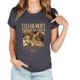 thumbnail image 3 of TayIor Chemises Sw1ft, Tylor Sw1ft Merch, Tylor Sw1ft, Mode Décontractée Imprimée Col Rond Manches Courtes Blouse Femmes Graphique Amateur de Musique TKFASHION Bleu Ciel m, 3 of 5