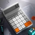 thumbnail image 1 of Calculadora Holotioee de escritorio de 12 dígitos con pantalla LCD grande, 1 of 5