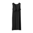 thumbnail image 1 of FAIWAD Robe Maxi pour Femme à Col en V Sans Manches Robe d'Été Décontractée Ample Fluide Évasée Robe Débardeur, 1 of 5