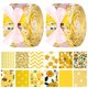 thumbnail image 1 of Rollo de Tela Ganeen 100 Piezas Floral Amarillo 6.5x51 cm, 1 of 6