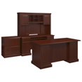 thumbnail image 1 of kathy ireland Office Bennington'S Desk Office Suite in Cherry, 1 of 1