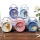 thumbnail image 3 of Reloj despertador de dibujos animados for dormitorio, mesita de noche, campana de Metal, reloj despertador pequeño, patrón de animales encantadores for niños con luz nocturna, reloj despertador, 3 of 7