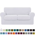 thumbnail image 1 of CHUN YI Sofa Cover with Separate Cushion Slipcover Stretch Checks, 1 of 7