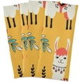 thumbnail image 4 of Western Llama Cactus Flowers Dish Towels Set of 6, Cute Washable Tea Towels Dishcloths Lint-Free 18x28 Inch Fast Drying for Kitchen Restaurant Bar Clean, 4 of 5
