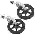 thumbnail image 1 of LOLIPPYY 2 Pcs Roues avant de Remplacement avec Support et Roulement pour Modèles de Fauteuil Roulant Couleurs Assorties, 1 of 8