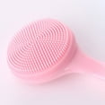 thumbnail image 2 of 2Pcs Facial Cleansing Brush Handheld Skin-friendly for Girl, 2 of 7
