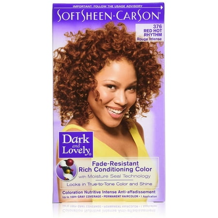 Dark and Lovely Fade Resistant Rich Conditioning Color, No. 376, Red Hot Rhythm, 1