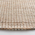 thumbnail image 3 of SAFAVIEH Natural Fiber Kingsley Solid Area Rug, Natural/Ivory, 6' x 6' Round, 3 of 8