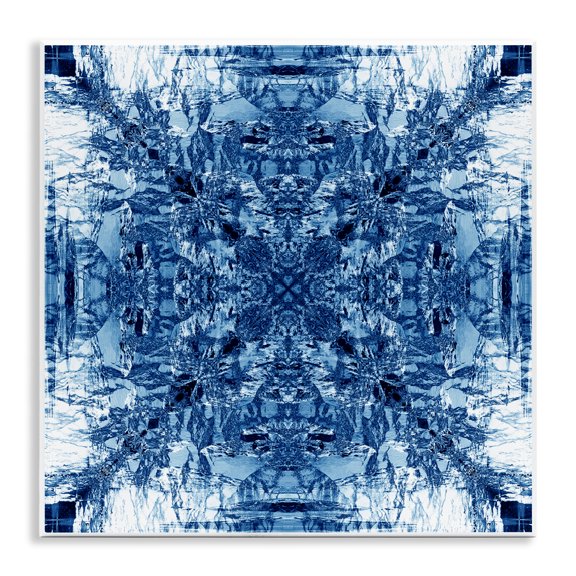 Stupell Industries Contemporary Mosaic Pattern on White Wall Plaque Art, 12 x 12, by El Perkin