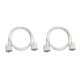 thumbnail image 4 of Monstrate Universal 1,5/3/5M F/F Serial RS232 Cable de módem nulo a DB9 FTA conexión cruzada 9 pines COM convertidor de Cable de Type1 NO1, 4 of 6