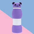 thumbnail image 4 of 600ml Foldable Water Kettle BPA Free Large Capacity Drinkware Panda Foldable Silicone Water Bottle for Kids, 4 of 10