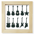 thumbnail image 1 of Guitare Électrique Musique Vitalité Sons Cadre Photo Carré Affichage Mural et de Table, 1 of 3