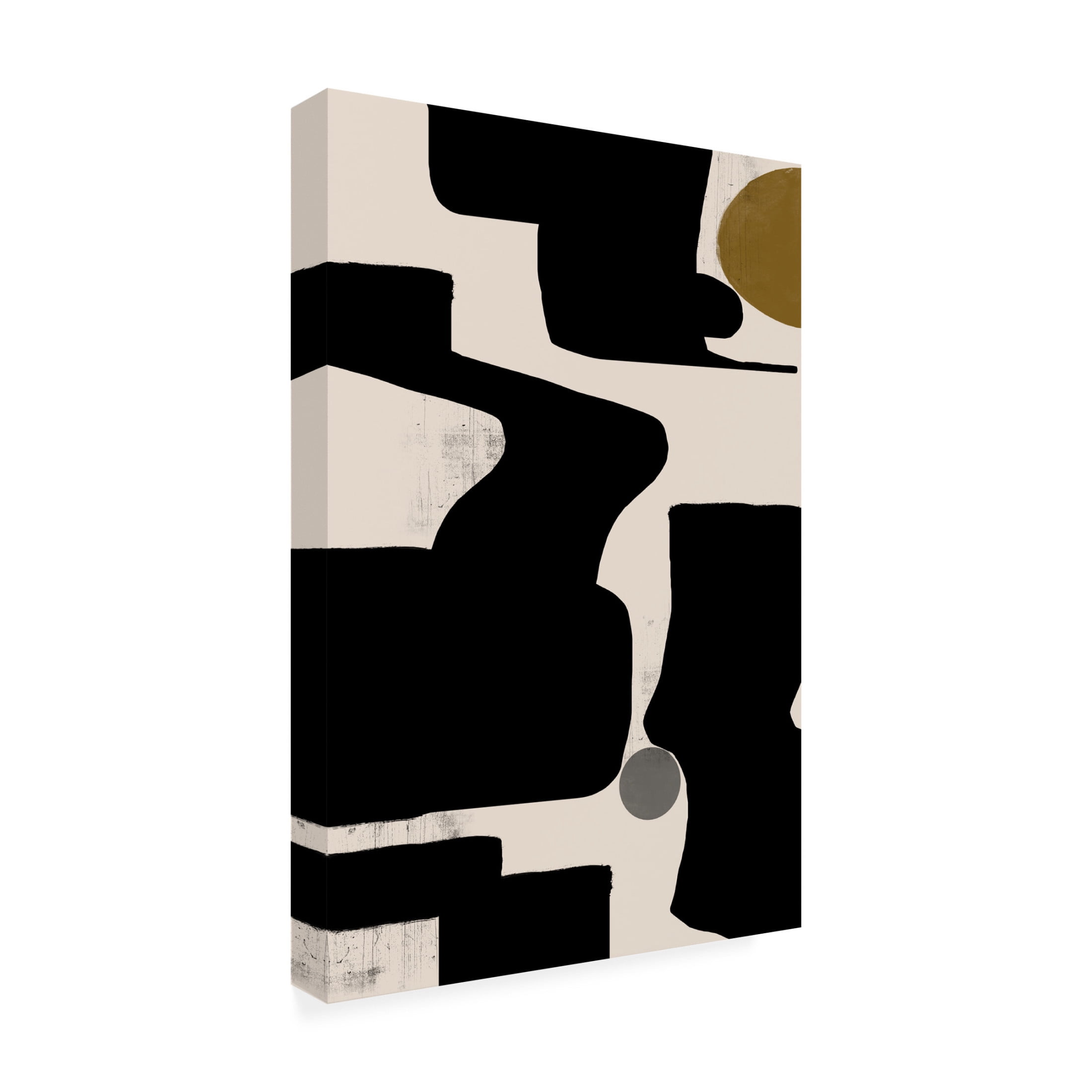 Trademark Fine Art THE MIUUS STUDIO Abstract Art No3 Canvas Wall Art