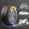 thumbnail image 3 of 4 luces LED para ruedas de coche, moto y bicicleta, tapas de válvulas de neumáticos, linternas decorativas, tapas de válvulas de neumáticos, lámparas de neón intermitentes para radios (paquete de 4), 3 of 5