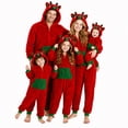 thumbnail image 5 of Onesie Family Christmas Pajamas Matching Sets Holiday Sleepwear Christmas Pajamas Onesie Animal Jumpsuit Sleepwear Adult Couples, 5 of 7