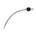 thumbnail image 3 of Youkk Pulley System Cable 5mm Lifting Steel Pulley Workout Fitness Cable Wire Rope Black 1m, 3 of 6