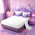 thumbnail image 3 of meiyoeat Modern Abstract Aesthetic 7 Pieces Full Size Bedding Sets,Purple Ombre Print Full Size Bed in a Bag For Girl,Reversible, 3 of 7