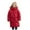 style-01 Red, variant on Kogui Boys Puffer Jacket Boy's Winter Water Resistant Hooded Puffer Fleece Lined Jackets Coats Size 11-12 (Pink,11-12 Years)