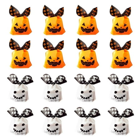 

NUOLUX 50Pcs Halloween Festival Candy Bag Creative Handbag Fashionable Candy Pouch