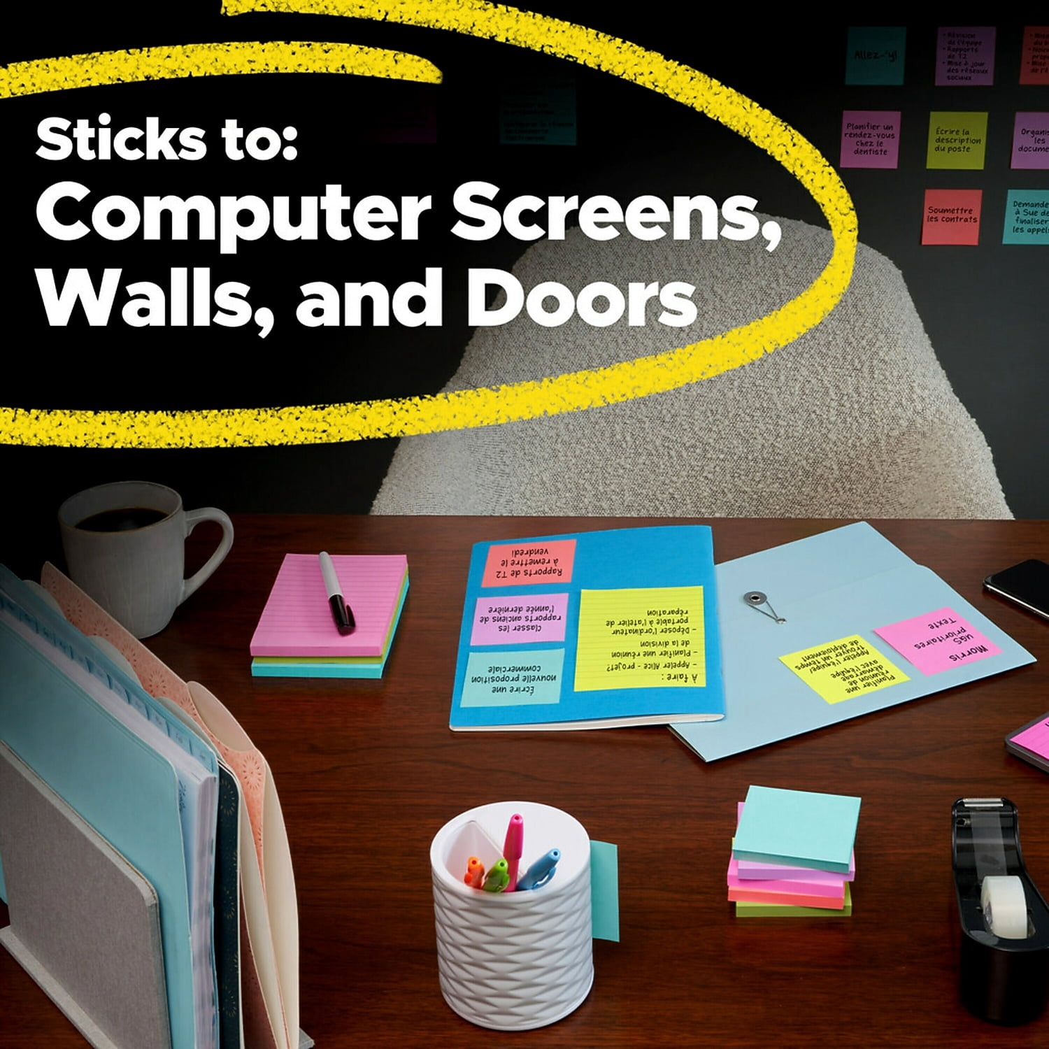 Post-it Super Sticky Notes 8pk
