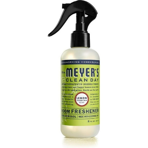 HXSP Room Freshener Spray, Lemon Verbena Scent, Instant & Refreshing Fragrance Made with Essential Oils, 8 fl oz Spray Bottle (Pack of 1)