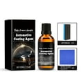 thumbnail image 2 of Euaioeiu Glass Coat Nano Ceramic Coating Kit with SiO2 Protection 30ml Liquid Polish for Car Paint Headlight High Gloss Shine UV Scratch Resistance Waterproof Auto Detailing Supplies, 2 of 9