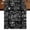 Black White, variant on Table Runners 48 Inches Long Dress Scarves, Black Coffee Farmhouse Kitchen Table Runner, Short Coffee Tablerunners, Farmhouses Modern Simple Cup Plants 13x48 Inch