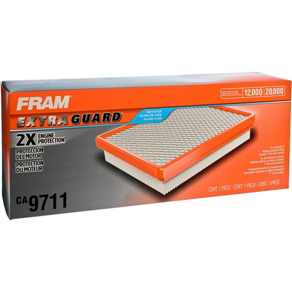 FRAM® Extra Guard® CA9711 Air Filter, Helps prevent decreased acceleration and horsepower
