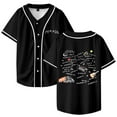 thumbnail image 2 of Ivan Cornejo Mirada Tour 2025 Merch Baseball Jersey Shirt V-Neck Women Men Short Sleeve Streetwear Clothes, 2 of 3