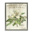 thumbnail image 5 of Stupell Industries French Magnolias In Spring Luster Gray Framed Floating Canvas Wall Art, 24x30, by Sue Schlabach, 5 of 5