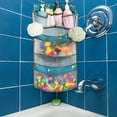 thumbnail image 6 of Bathroom Storage Bags With Zipper, With Hooks, For Kids, Bathroom Tub Shower Bath Hanging Mesh Organizer Caddy Storage Bag, 6 of 7