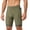 Green, variant on Men's Performance Cycling Shorts with 3D Pad, Road and Mountain Breathable Quick-Dry with 3 Pockets Bike Shorts Black L