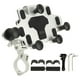 thumbnail image 1 of Motorcycle Phone Mount 540 Rotation 2 Speed Adjustable Stable Motorcycle Phone Holder for Motorbike Silver, 1 of 5