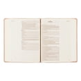 thumbnail image 5 of Hosanna Revival, King James Version, Notetaking Bible, Large Print, Wide Margins, Pink Leather-like Cover with Floral Design, Title: Shiloh Theme, 5 of 8