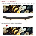thumbnail image 2 of Honeybee Emery Surface Skateboard Grip Tape Stickers (Pack of Two) 8.8x32.6in/22.4x83 cm PVC Back Material, 2 of 5
