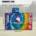 thumbnail image 6 of Uorisanigo Golf Cart Seat Covers Fits for EZGO, Club Car, Yamaha and More, Universal Colorful Tie-Dye Golf Print Golf Cart Seat Towel Blanket Easy to Install & Thickened Polyester Fabric, 6 of 6