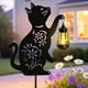 thumbnail image 1 of Linterna colgante solar con forma de gato Yulloyello, impermeable, para exteriores, 1 of 6