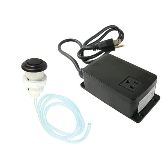 Kingston Brass KATSK315 Trimscape Single Outlet Garbage Disposal Air Switch Kit, Oil Rubbed Bronze