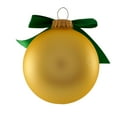 thumbnail image 2 of Christmas By Krebs Made in The USA Designer Seamless Family Glass Christmas Ball Ornaments (Teacher Gold), 2 of 2