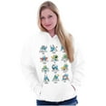 thumbnail image 3 of Smurfs Astrology Cartoon Zodiac Signs Hoodie Sweatshirt Women Men Brisco Brands M, 3 of 6