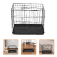 thumbnail image 1 of FENGGUIQU Jaula Plegable Para Perros Y Con Ventilado Y Fácil Almacenamiento, 1 of 6