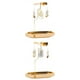 thumbnail image 1 of 2 Candelabros Giratorios Dorados para Decoración para hogar, 1 of 8
