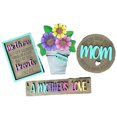 thumbnail image 2 of Mother'S Day Gifts Small Mother's Day Tiered Tray Decoration Set Mother's Day Decorative Signs, Rustic Farm House Kitchen Decor Mother's Day Floral Spring Signs, Mother's Day, 2 of 6