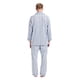 thumbnail image 2 of GLOBAL Conjuntos de Pijamas para Hombre, Ropa de Dormir de Franela 100% Algodón, Ropa de Dormir Superior E Inferior de Manga Larga, Rayas Blancas XL, 2 of 6