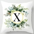 thumbnail image 4 of Dainzusyful Fall Decor Fall Pillow Covers Throw Pillow Covers Alphabet Decorative Pillow Cases ABC Letter Flowers Last Name Year Round Front Cushion Covers Pillow Protectors Home Decor Pillow Covers, 4 of 4