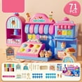 thumbnail image 1 of Lisbinx - Máquina para hacer puré de helado para niños, arcilla, plastilina, moldes de helado de simulación, juego de juguetes para la casa de juegos, 1 of 1