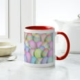 thumbnail image 4 of CafePress - Pastel Colored Easter Eggs Mugs - 11 oz Ceramic Mug - Novelty Coffee Tea Cup, 4 of 4